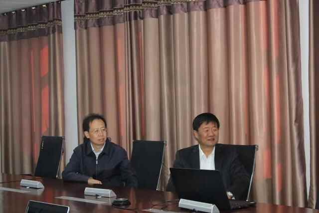 东营市**党组书记、检察长丁西超一行到广饶县**督导调研工作