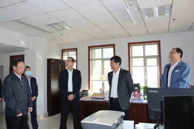 东营市**党组书记、检察长丁西超一行到广饶县**督导调研工作