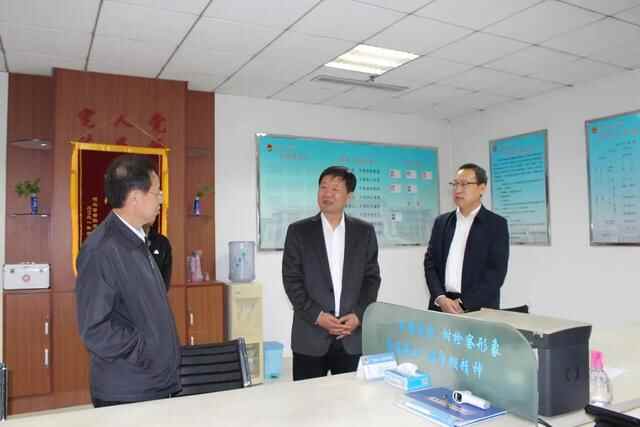 东营市**党组书记、检察长丁西超一行到广饶县**督导调研工作