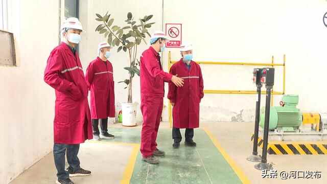 成光进来河口区督导安全生产工作