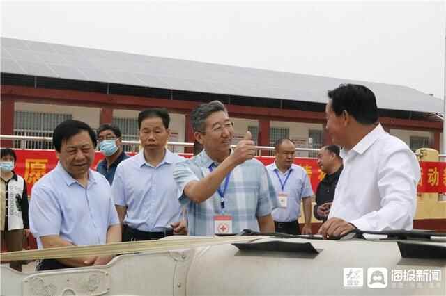 广饶县红十字会率先成立全市首个村级综合性规范化红十字志愿服务组织