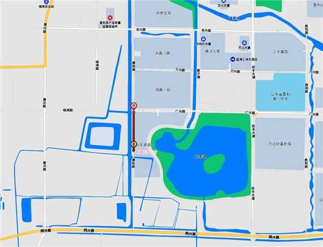 垦利城区多条路段施工 交警发布出行提示