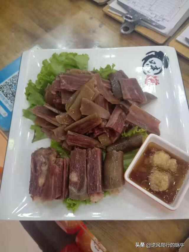 家乡广饶的美食赛龙肉---驴肉