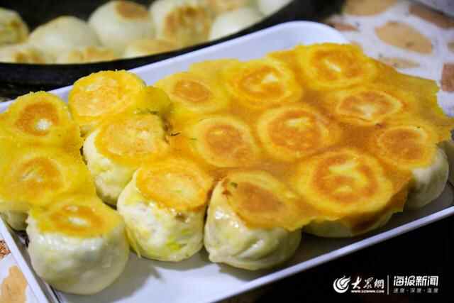 这就是山东｜咬一口黄澄澄的利津水煎包 品味冬日里的黄河口风情