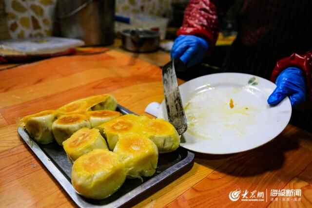 这就是山东｜咬一口黄澄澄的利津水煎包 品味冬日里的黄河口风情