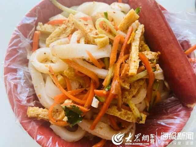 这就是东营丨凉皮 特色小吃香飘河口