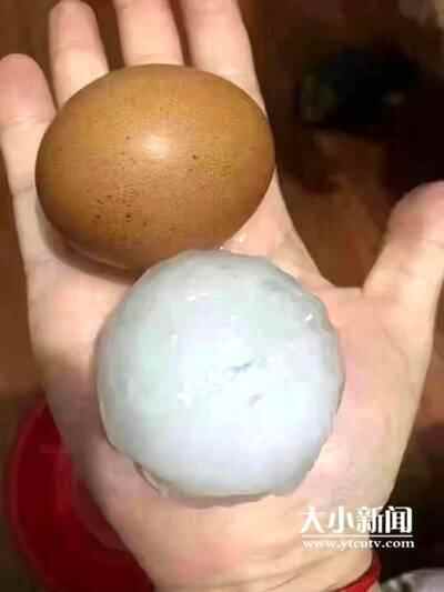 连发预**！今天中午烟台下冰雹啦，部分车辆躲隧道避险