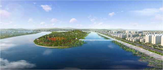 福山区内夹河生态补水工程全面开工建设