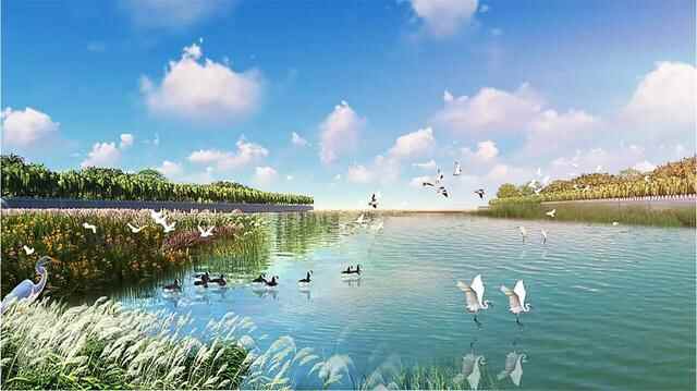 福山区内夹河生态补水工程全面开工建设