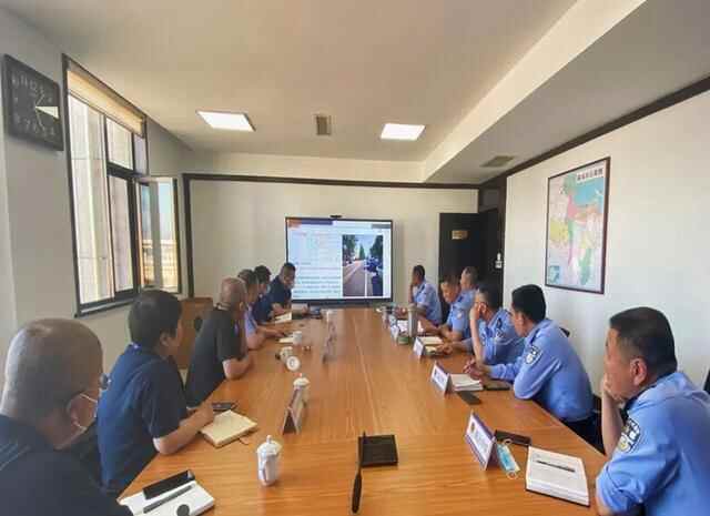 福山交警对福海路、民丰路、盐场街、鸿福街等进行重点整治