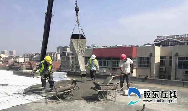 2022年莱州市老旧小区改造：屋面保温防水改造工作已全面展开