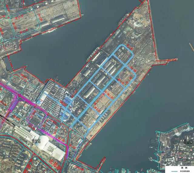 芝罘湾一期将建总长5.5公里7条道路