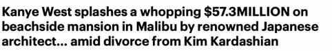 侃爷花了几亿买海边豪宅，网友一看照片傻眼：烂尾楼这是？