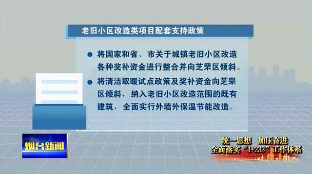 「1+233工作体系」突破芝罘 打赢城市更新主战役