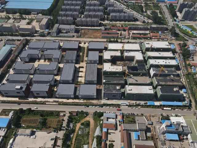 抢抓秋季黄金施工期，夹河新城重点项目建设快马加鞭