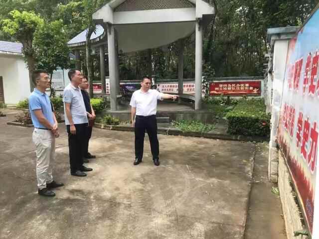 澄迈县**党组书记、代理检察长吴绍维到老城、福山检察室慰问调研