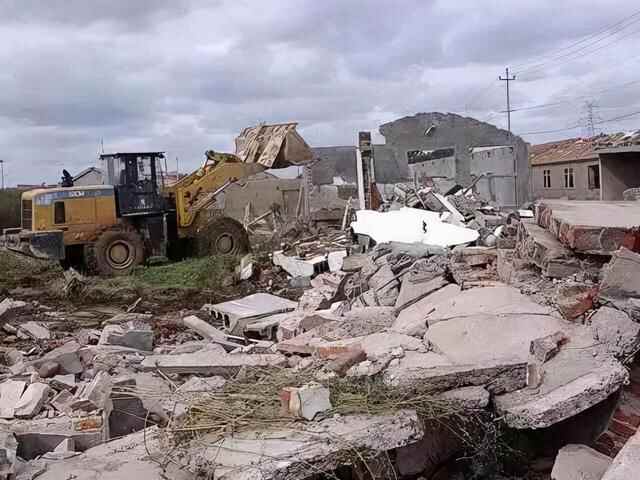 1.5万平米！蓬莱区北沟镇依法拆除违建动真碰硬零容忍