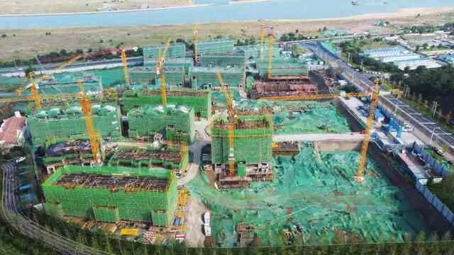 震撼航拍！这是今天的蓬莱西部新城