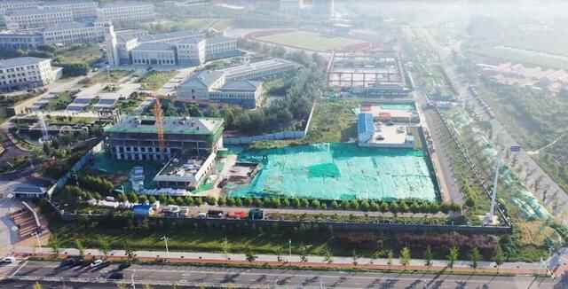 震撼航拍！这是今天的蓬莱西部新城