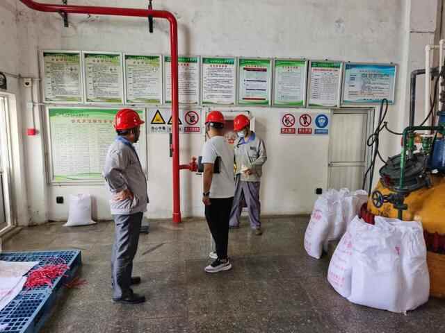 龙口市危化品指挥部开展集中检查行动