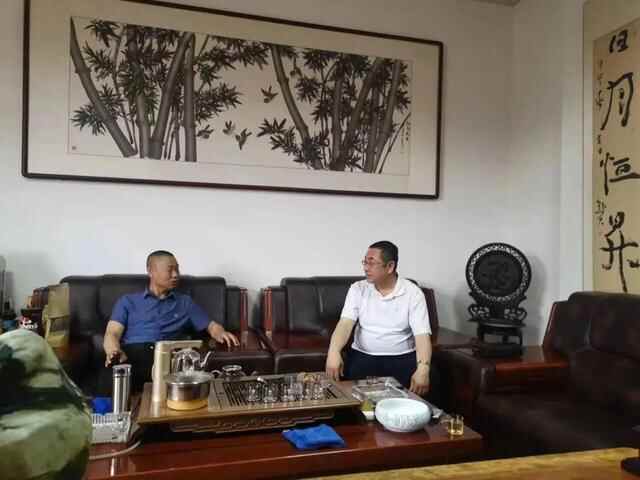 莱阳市人民**开展集中走访服务辖区内企业活动