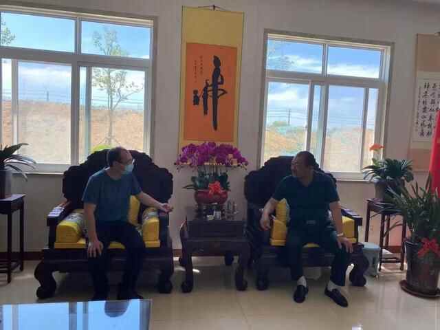 莱阳市人民**开展集中走访服务辖区内企业活动