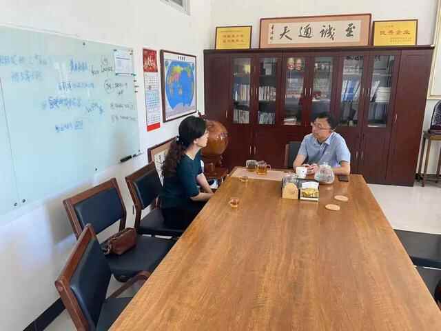 莱阳市人民**开展集中走访服务辖区内企业活动