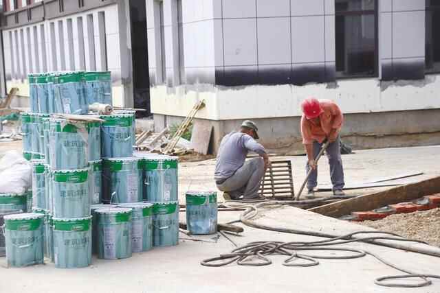 看！莱山区振丰经贸产业园拔地而起