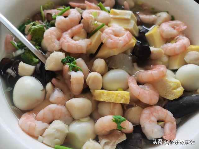 看图：在烟台福山体验乡镇宴席，三大件齐全，菜品也不错