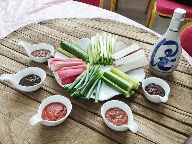 这几天吃腻的“硬菜”就靠这“八大盘”解腻了