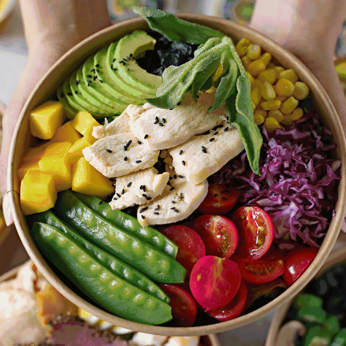 这几天吃腻的“硬菜”就靠这“八大盘”解腻了