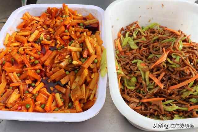 组图：烟台莱阳这个村今天赶山会，看看都有啥好吃的？