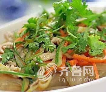 舌尖上的龙口：传统美食老黄县炒肉拉皮