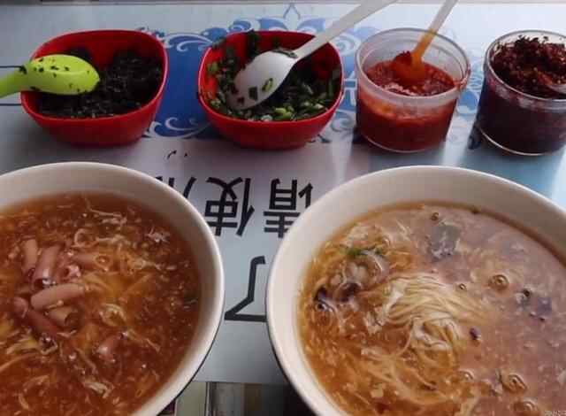 山东蓬莱小面，三块钱一碗，这顿早饭是吃美了