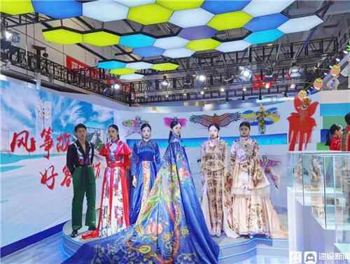 年画“穿”身上、风筝会发光，记者直呼“潍坊手造”爱了