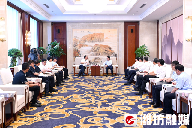 出任潍坊市委书记这一周，江敦涛都在忙些啥？首次调研放在了这里