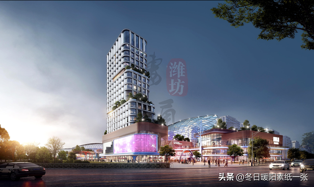 9月启动/2024年完工！潍坊这个大型综合体又拿新地^^^^^^