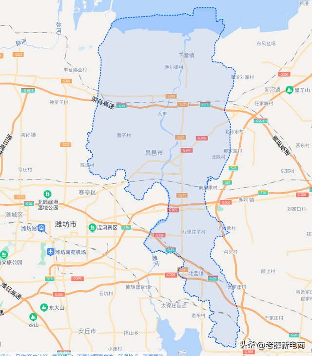 中国经济产业带名城：山东昌邑市