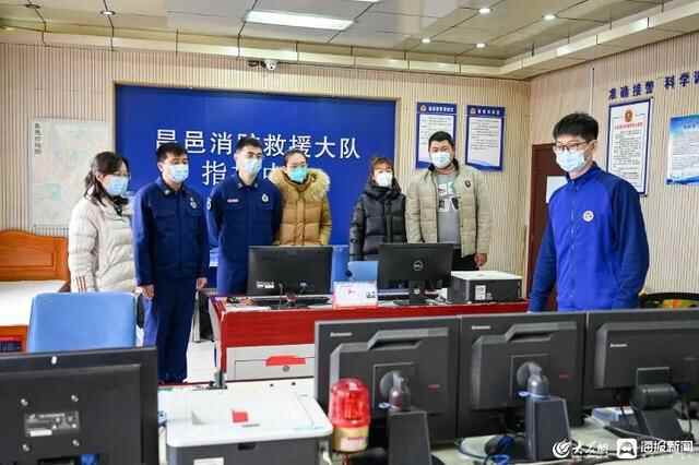 昌邑市消防救援大队：你不能回家 我就去看你——家属来队让爱团圆