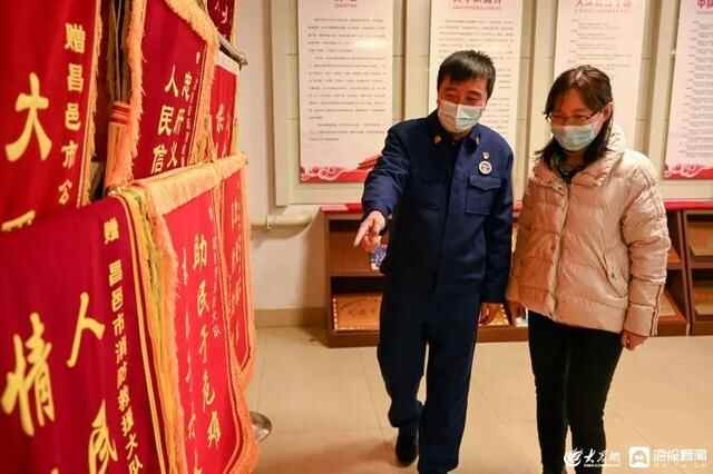昌邑市消防救援大队：你不能回家 我就去看你——家属来队让爱团圆
