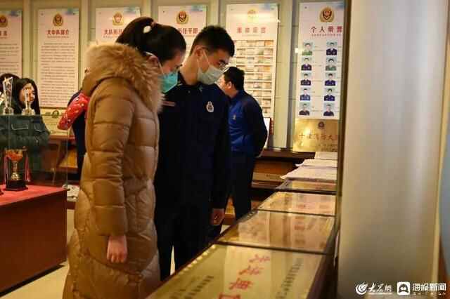 昌邑市消防救援大队：你不能回家 我就去看你——家属来队让爱团圆