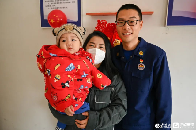 昌邑市消防救援大队：你不能回家 我就去看你——家属来队让爱团圆