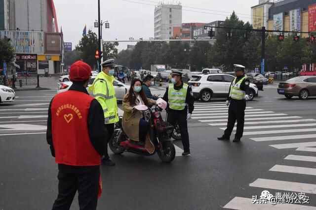 潍坊青州：集中整治，骑电动车出行切记佩戴安全头盔