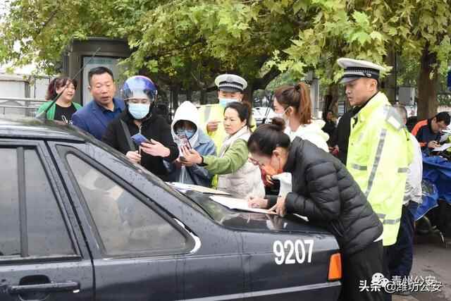 潍坊青州：集中整治，骑电动车出行切记佩戴安全头盔