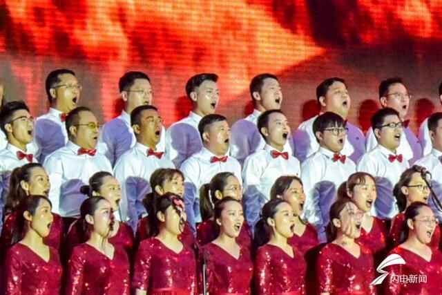 红心向党！潍坊市坊子区举行庆祝建党100周年红色经典歌曲展演活动