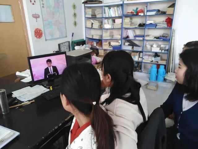 学史明志！昌邑市北孟镇第一中学观看央视党课纪实
