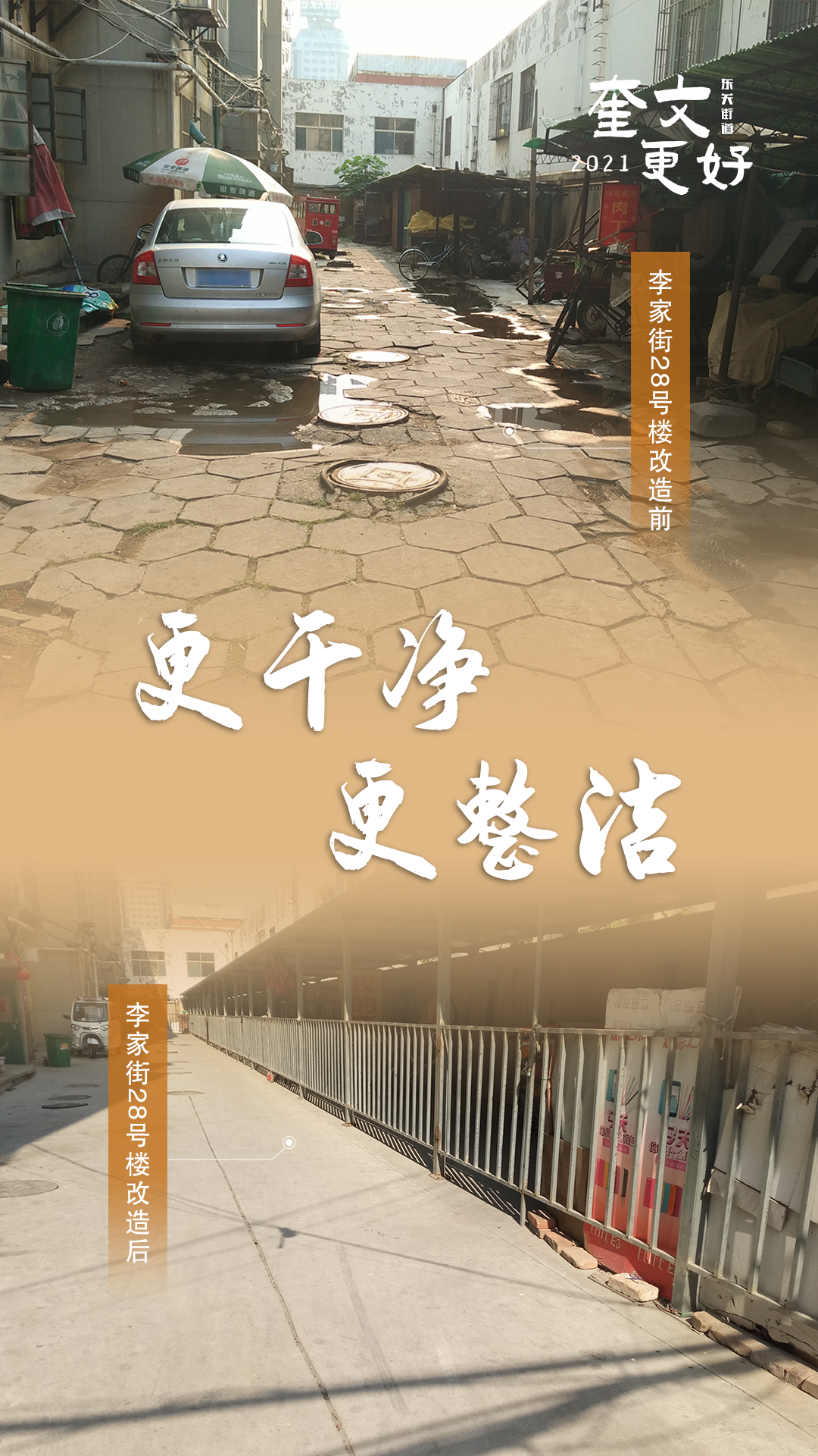 【2021，奎文更好】小区旧改得民心，旧貌新颜惠群众