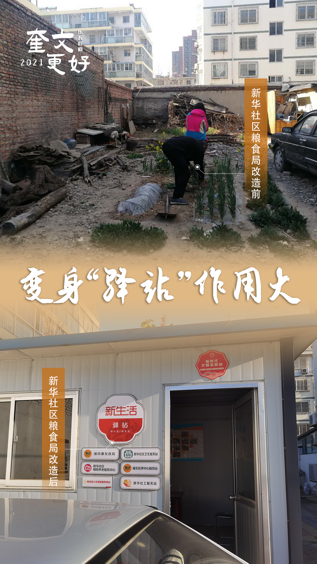 【2021，奎文更好】小区旧改得民心，旧貌新颜惠群众