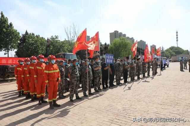 寿光市圣城街道开展防汛大演练