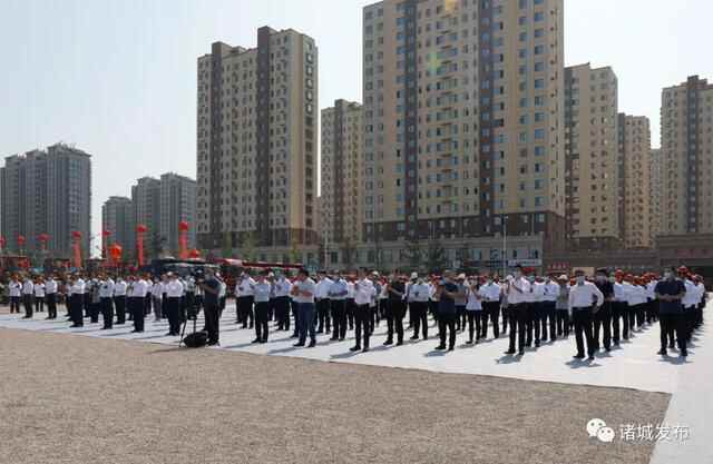 诸城又一个大型城市综合体项目举行奠基仪式